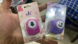 Mini Craft Punches - Tree &amp; Smiley Faces