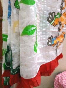 Bengal handloom weavers jamdani hand printing sare