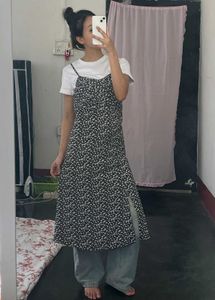 Floral Print Spaghetti Strap Dress