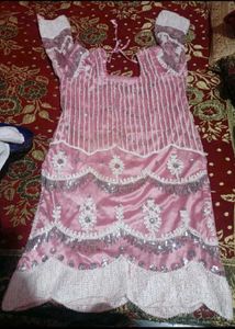 Pink Embellished Lehenga Choli Set