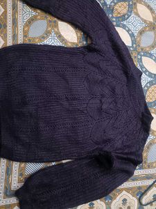 New Purple Sweatshirt For Women In L Size