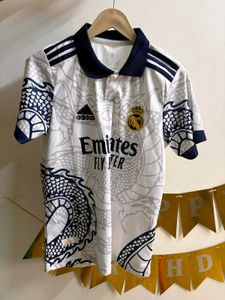 Real Madrid Dragon Print Jersey