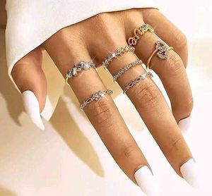 7 love Ring Set