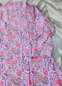 pink cotton kurti