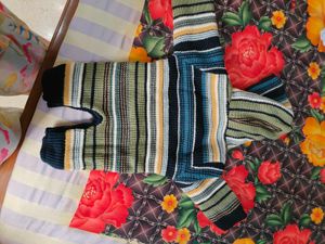 Striped Baby Cardigan unisex