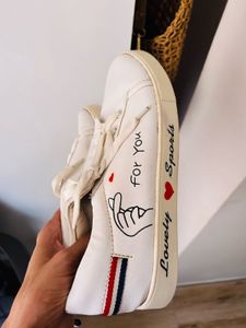 White Sneakers- 41Size