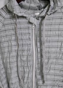 Plaid Hooded Jacket