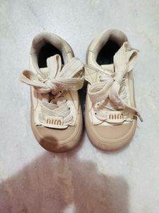 2 Pair Stylish Beige Sneakers