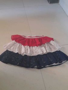 Tiered Lace Skirt