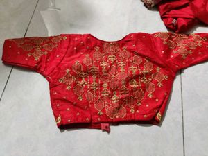 Stunning Yellow &amp; Red Lehenga Choli Set