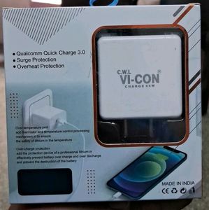 Vicon 65w Super Fast Charger 6.1A