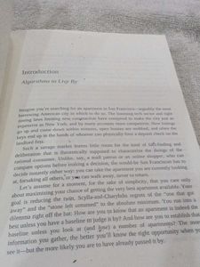 Algorithms to Live By Book