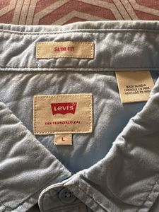 Levi's Slim Fit Light Blue Shirt