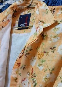 Floral Print Shirt for 10yrs boys.