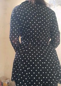 Chic Polka Dot Kurta for Women