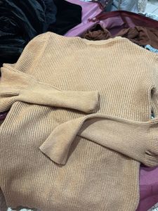 Elegant Knit Sweater From ZARA