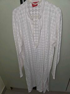 Men's White Kurta