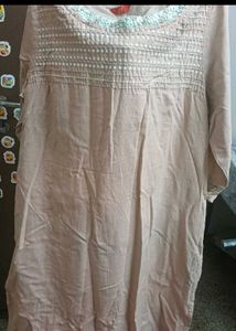 Boho Smocked Neckline Top