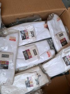 combo of 6 Classic White Crew Socks