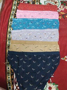 Pack of6 Women's Cotton Briefs