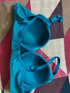 Teal Padded Bra