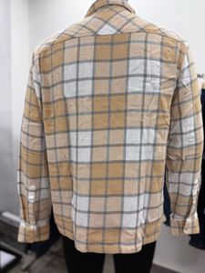 Men's Textured Button-Up Shirt