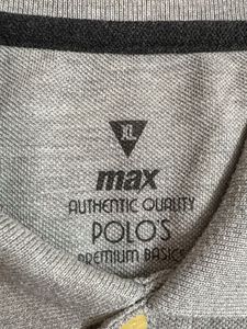 XL GREY POLO max fashion