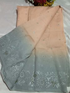 Elegant Ombre Saree with blouse