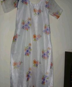 Floral Print Kurta