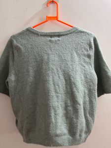 Chic Short Sleeve Knit Cardigan