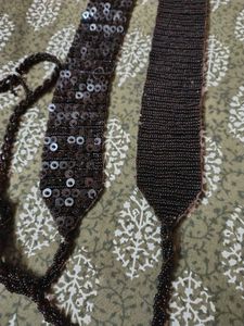 Sparkling Sequin &amp; Beaded Belt