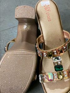 Embellished Flat Sandals