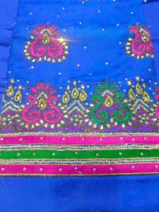 Fancy Hand Work Suit With Duptta,
