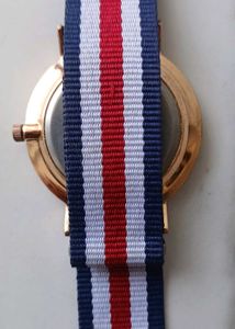 DVV Watch with Striped Band
