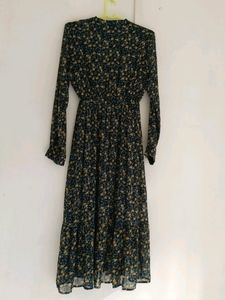 Florals Printed Long Dress