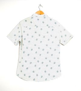 White Printed Shirt (Men's)
