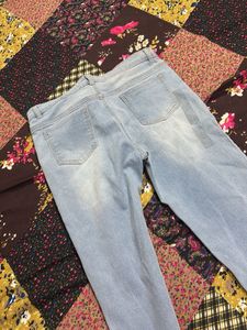 Light Wash Denim Jeans new
