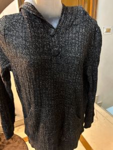 Stylish Knit Hoodie