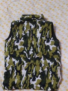 Camouflage Puffer Vest