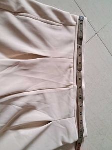 Beige Vest &amp; Pants Set