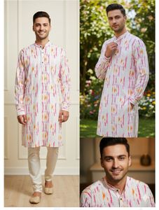 Stylish Printed Kurta Set new with tag