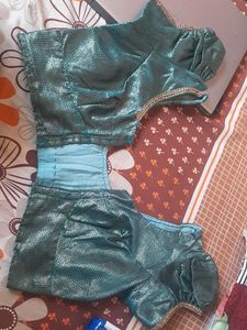 New Stylish Grand  Teal Green Designer  Blouse