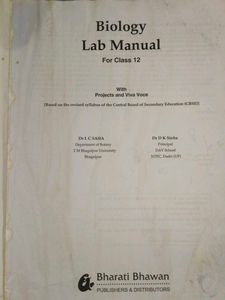 Biology Lab Manual For Class 12