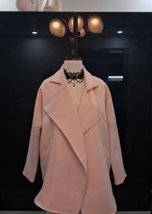 Elegant Light Pink Coat