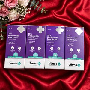 Pack of 4 the dermaco 10% Niacinamide serum