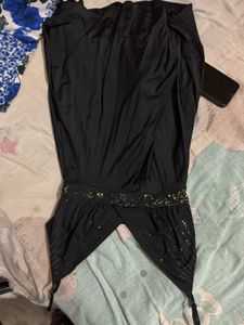 Sparkly Black Mini Dress