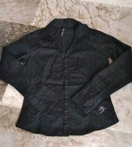 Brand New Pepe jeans black fancy shirt M size