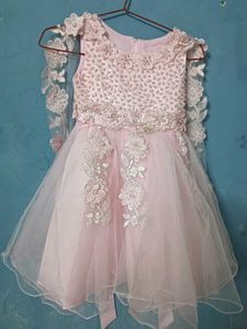 Pink Lace Party Dress