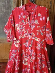 Beautiful multi Floral Kurta xxl