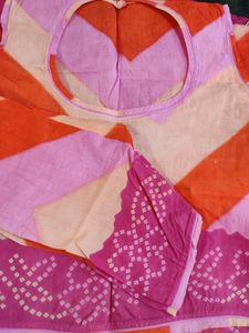 Vibrant Bandhani lehenga suit